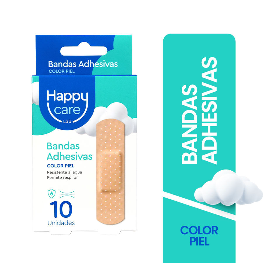 Curitas Happy Care piel x 10 unds