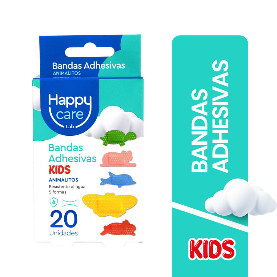 Curitass Happy Care Kids Animalitos x 20 unds