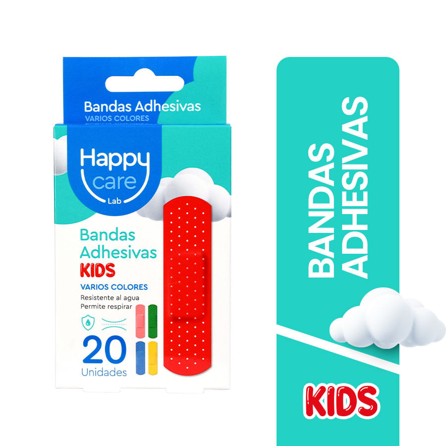 Curitass Happy Care Kids 5 Colores x 20 unds
