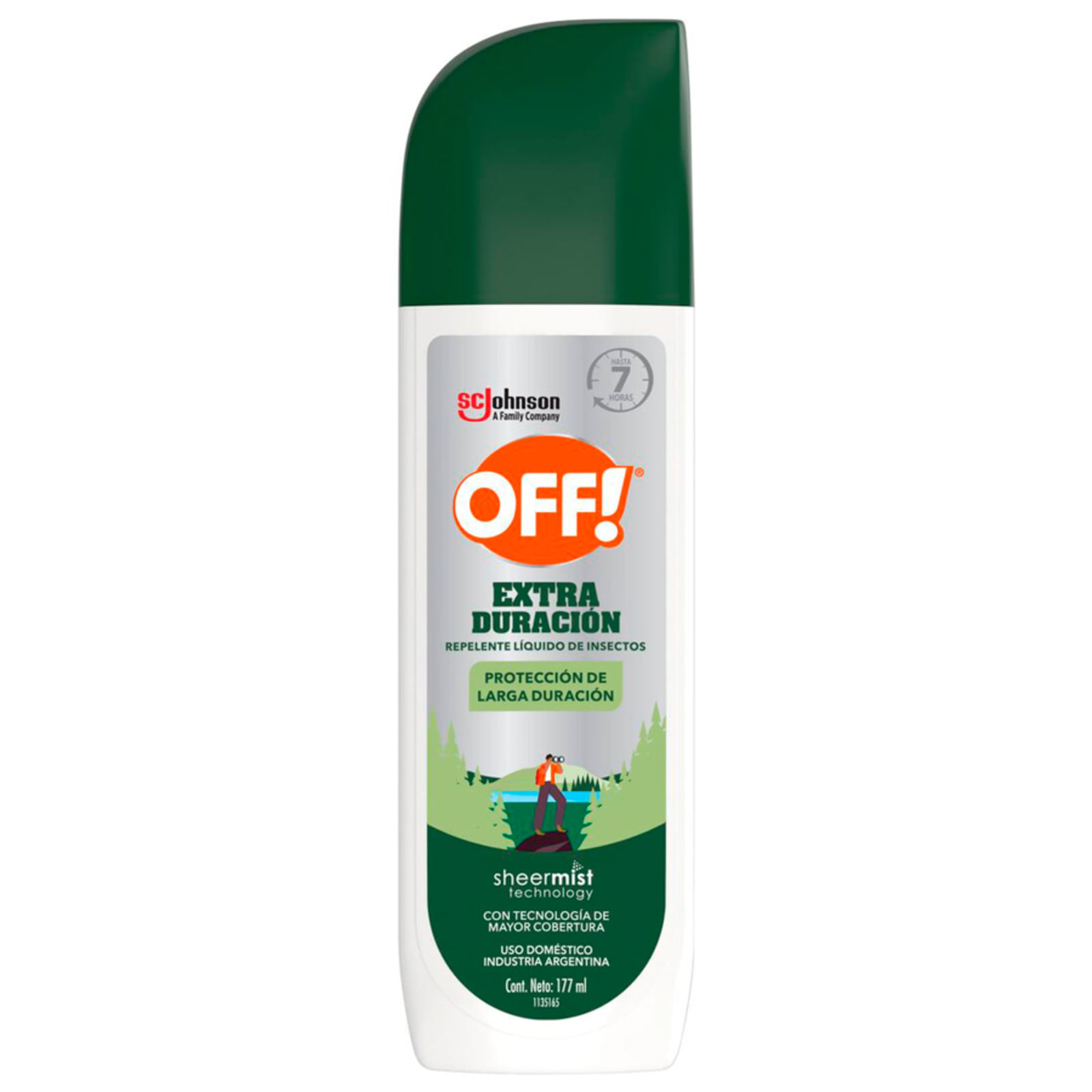 OFF! Repelente Líquido de Insectos con atomizador 177 ml
