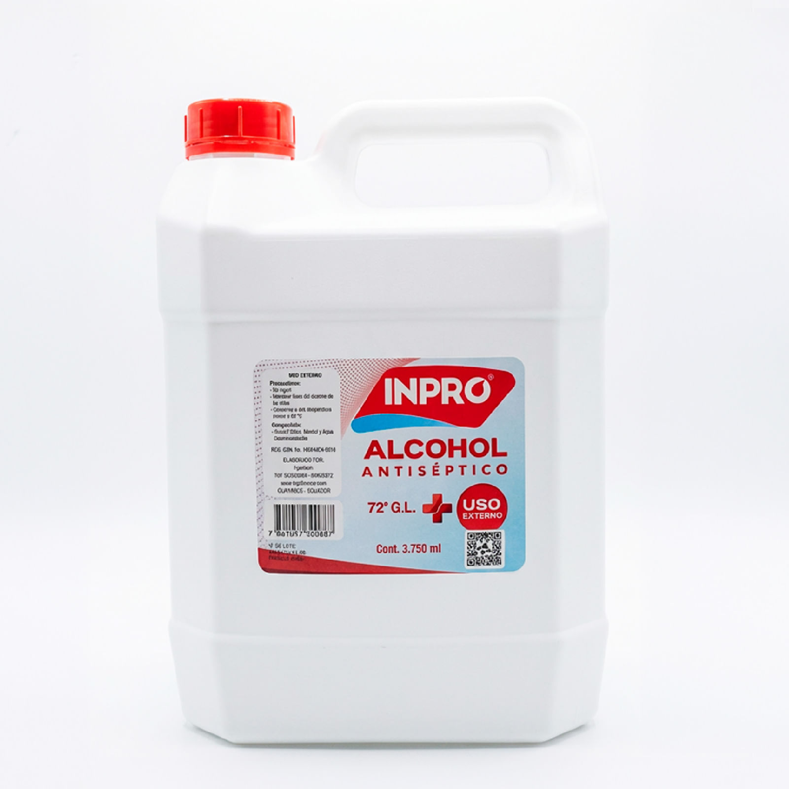 Alcohol antiseptico 3750ml