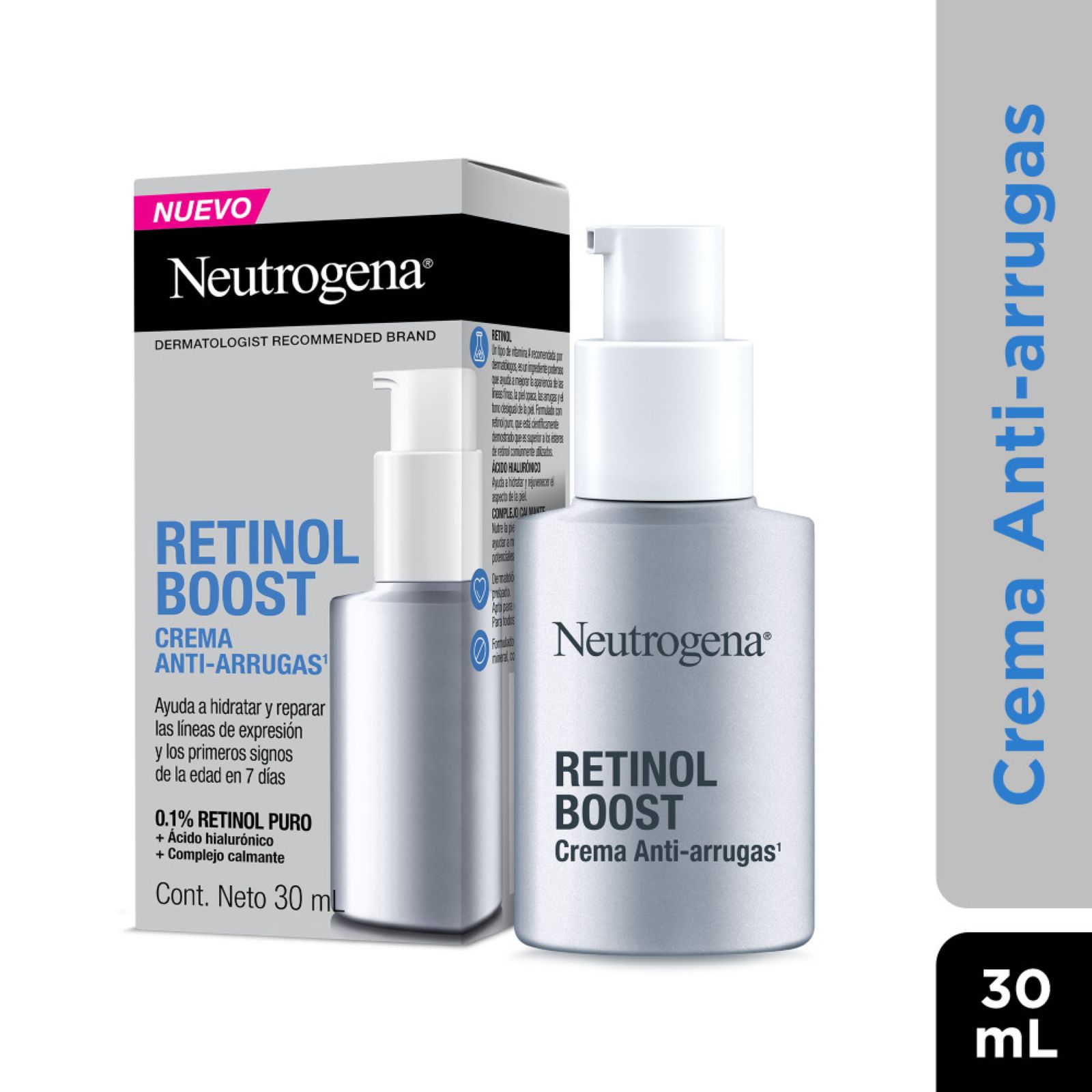 Neutrogena Retinol Boost Crema Anti-Arrugas 30 ml