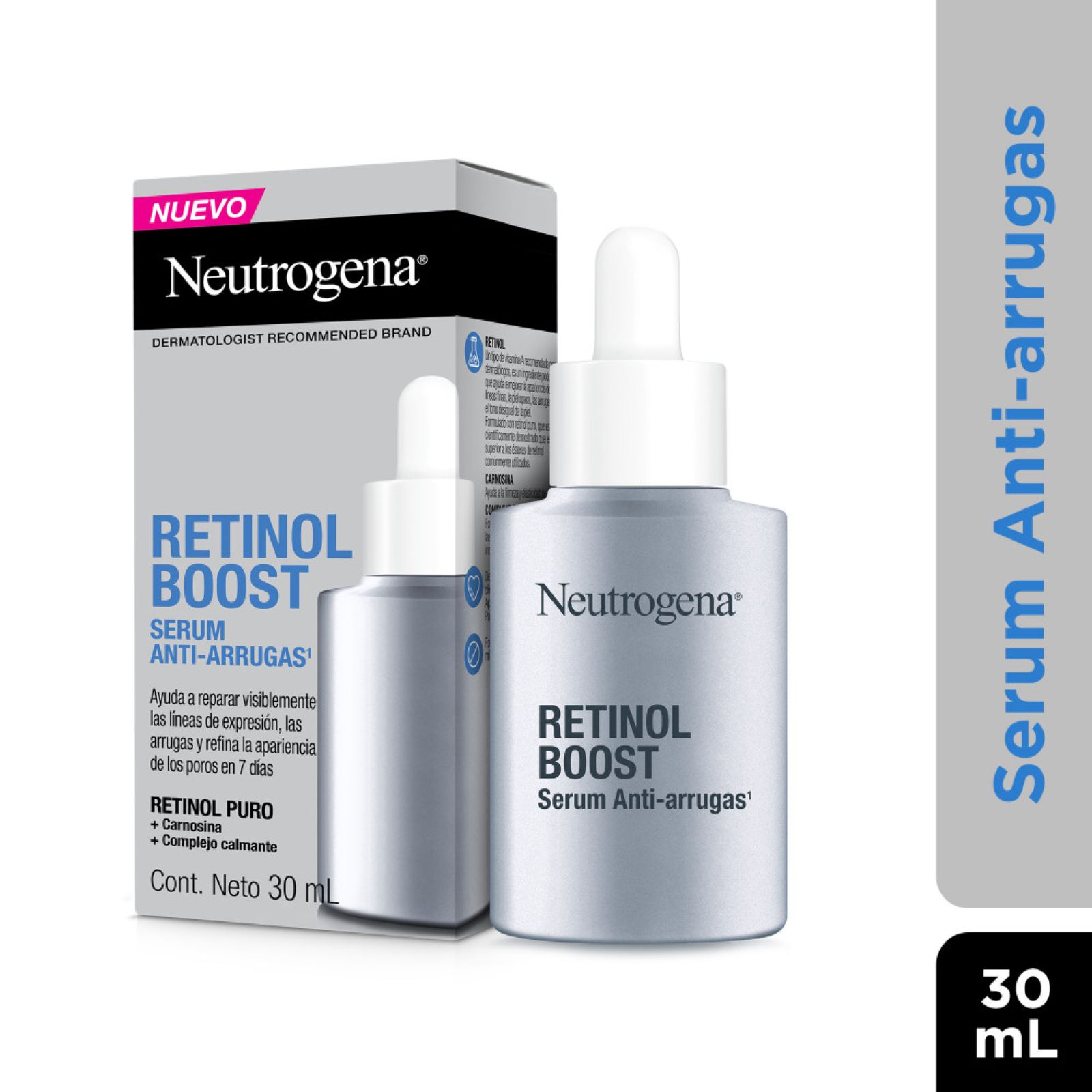 Neutrógena Retinol Boost Serum 0.1% Anti-arrugas 30 ML
