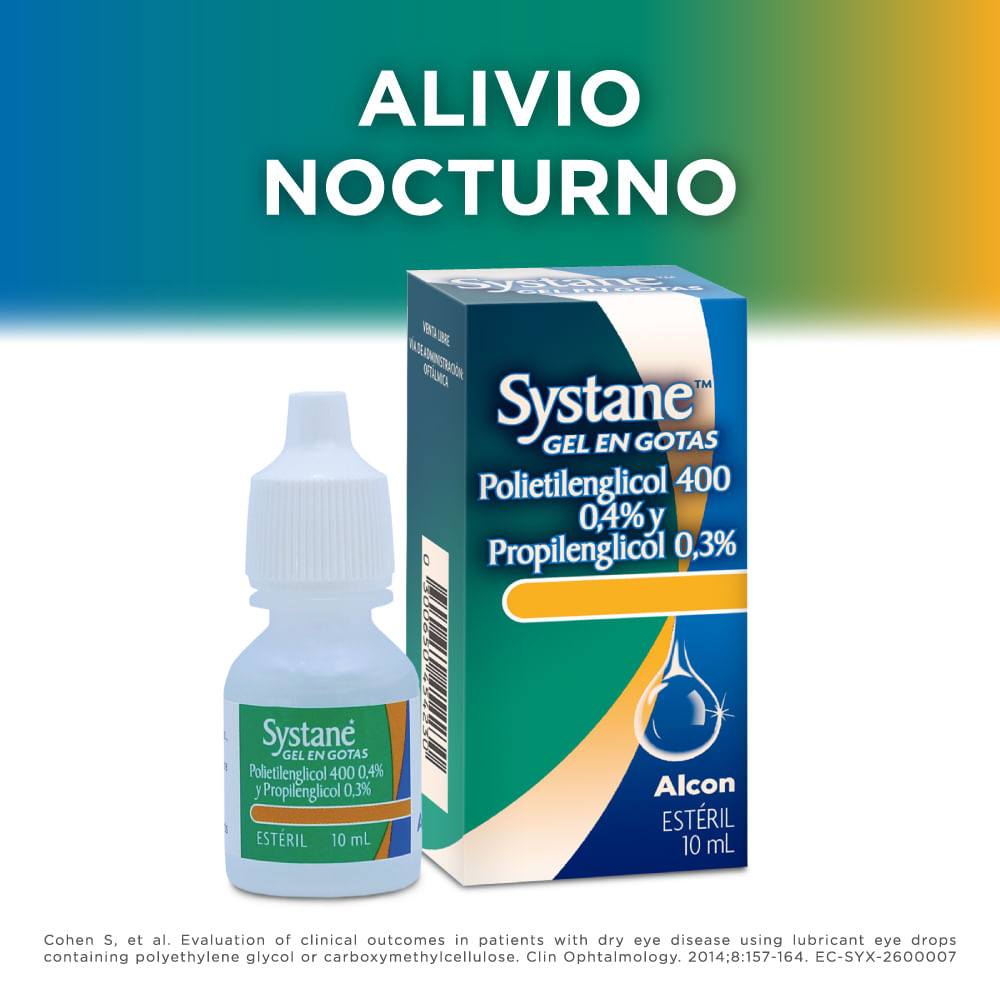 Lubricante oftálmico systane gel 10 ml