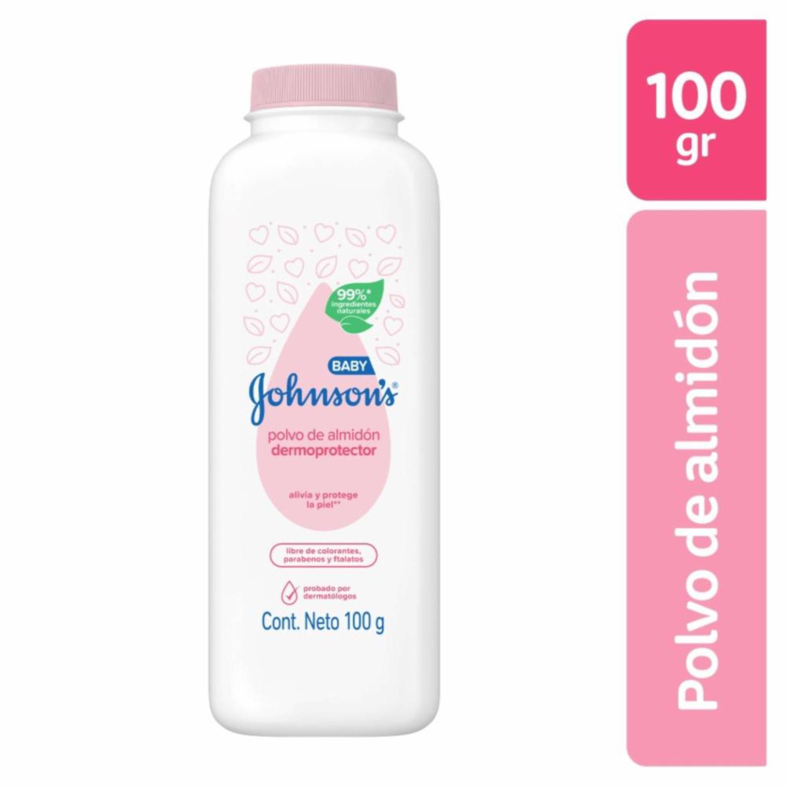 Talco JJ Baby Original Almidon x100g