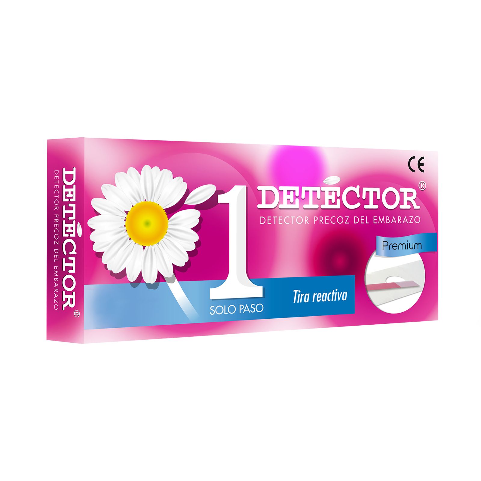 Detector premium prueba embarazo x1