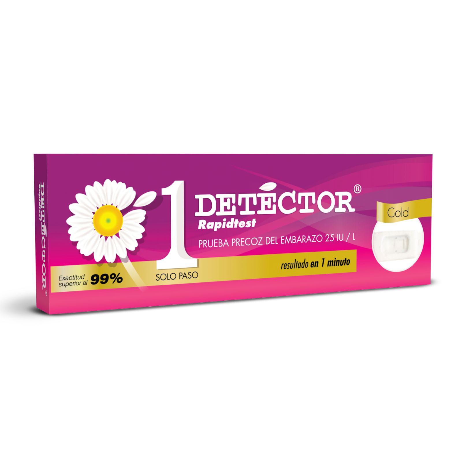 Detector gold rapitest