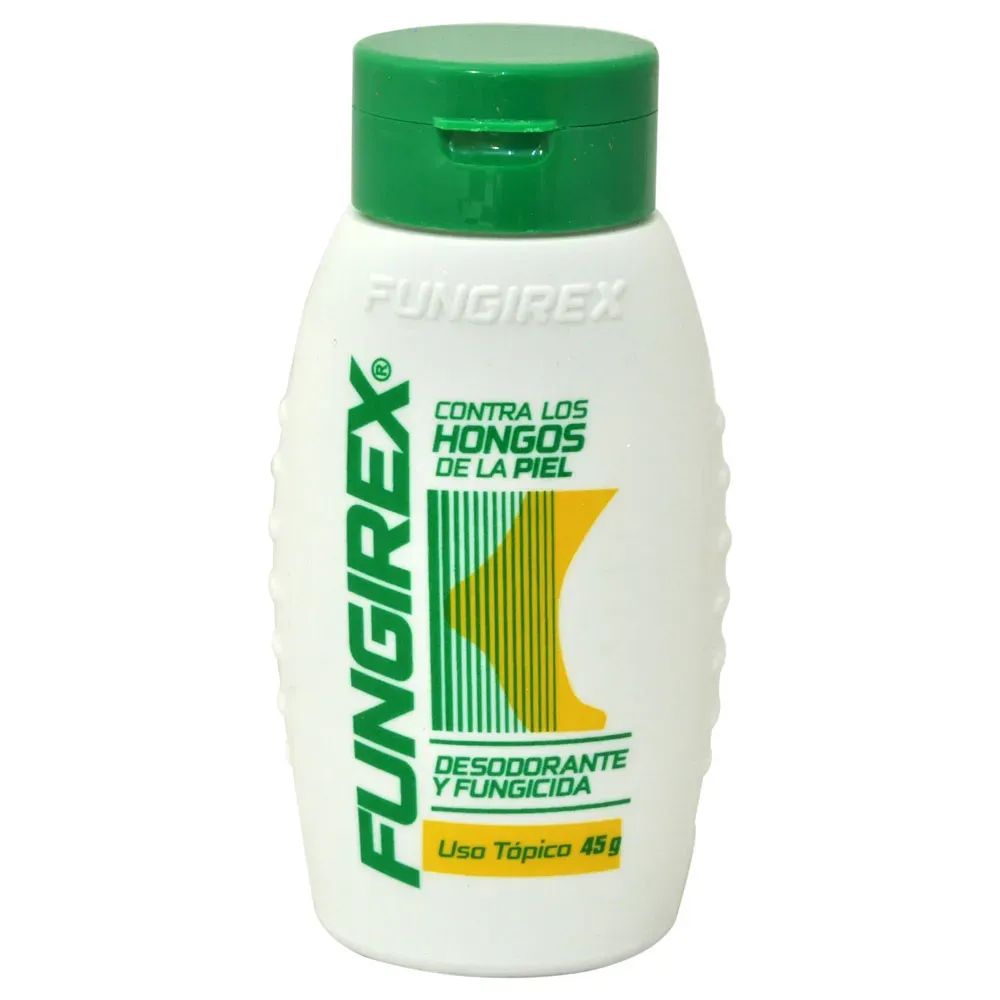 Talco para pies fungirex en polvo 45 g