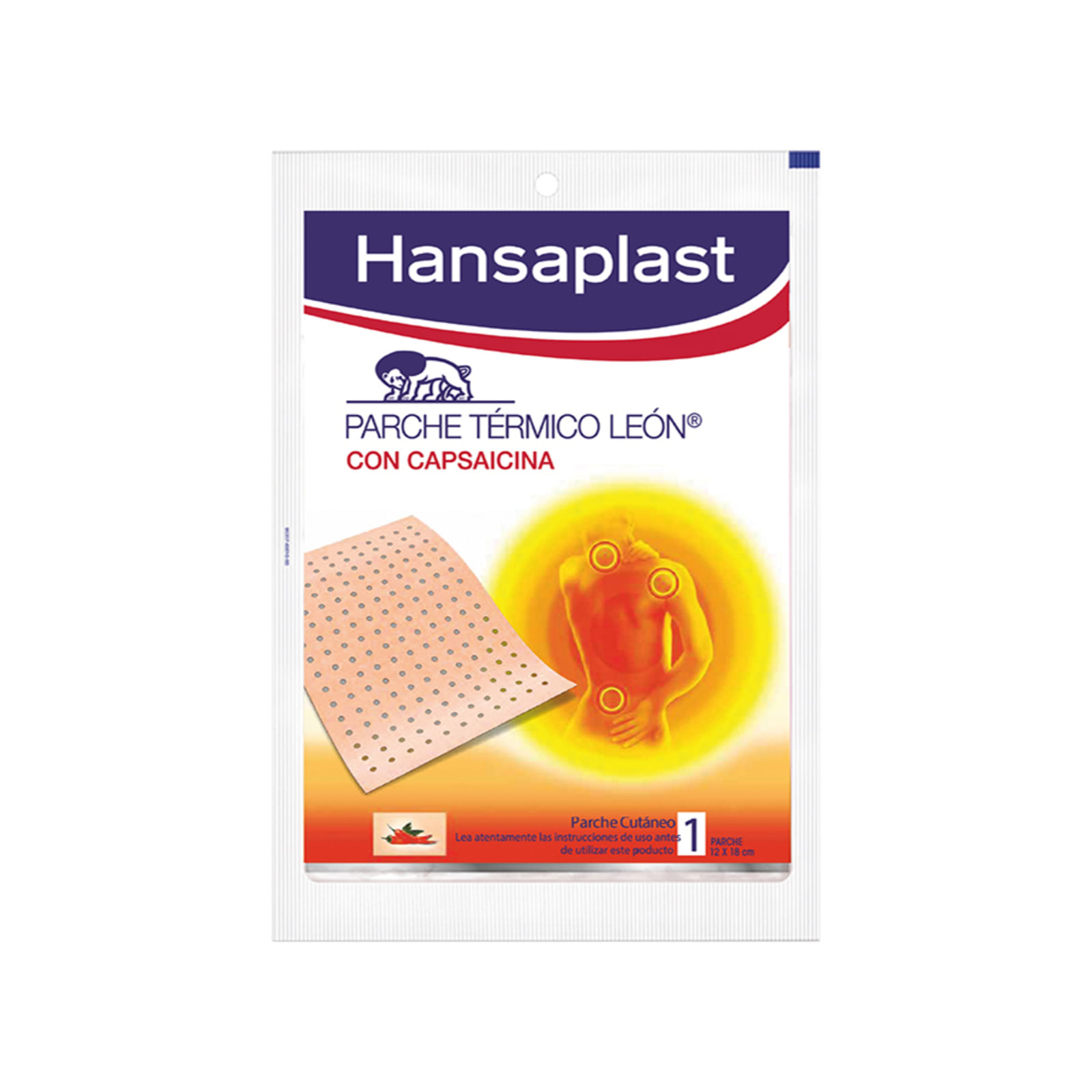 Curitas/hansaplast parche león x1