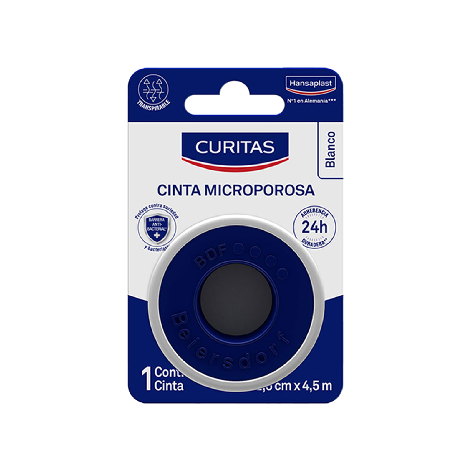 Curitas cinta blanca x1