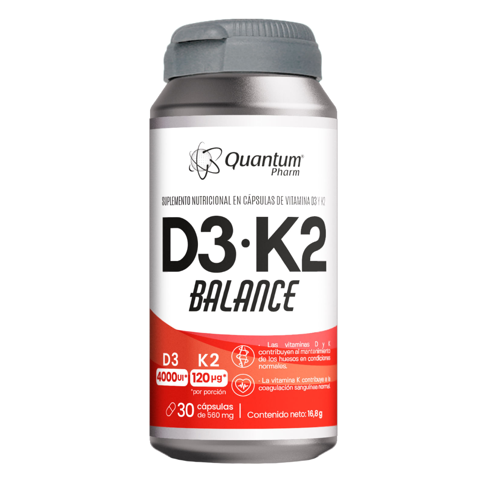 Vitamina D3 y K2 Balance