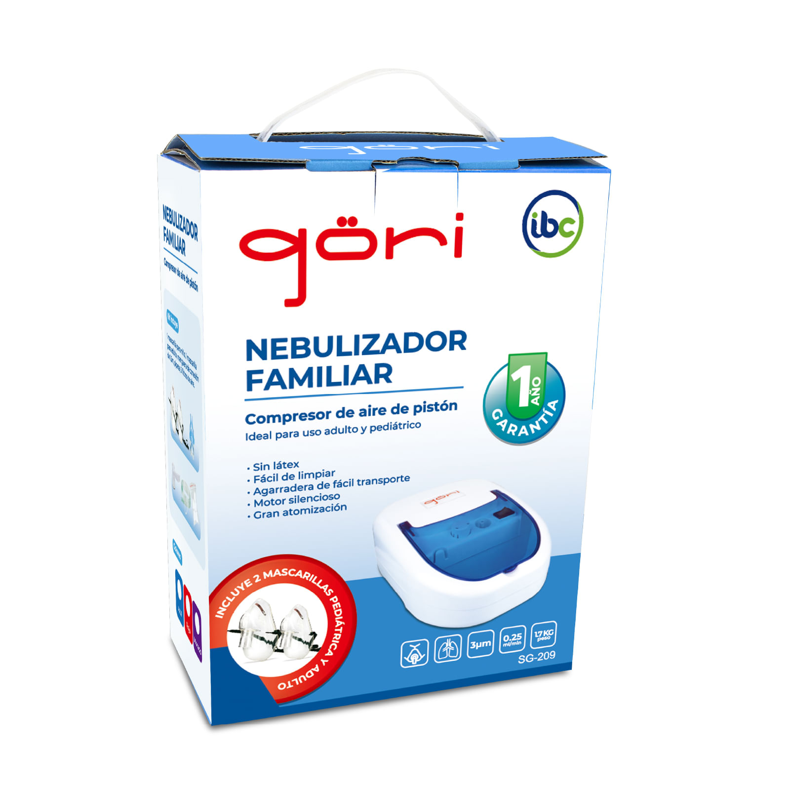 Nebulizador Familiar Gori SG-209